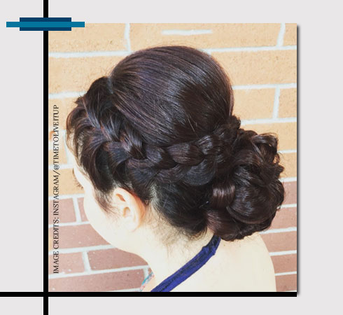 Low Side Bun Hairstyle