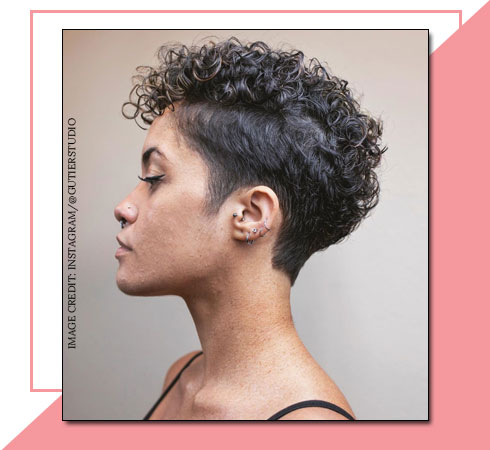 Short Haircuts for Women – Undercut Curls