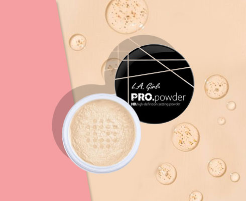 best makeup for oily skin- compact powder