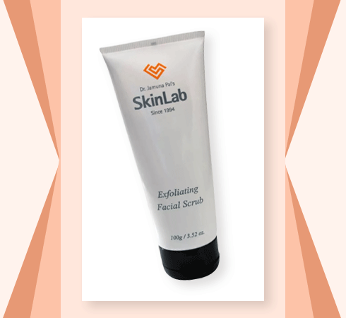 Recommended skin care products- skin lab exfoliating facial scrub