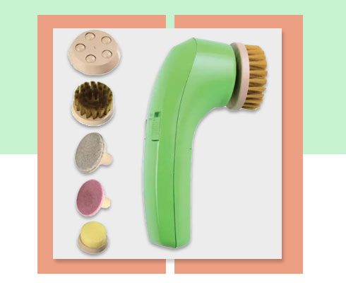 face massage brush from ozomax