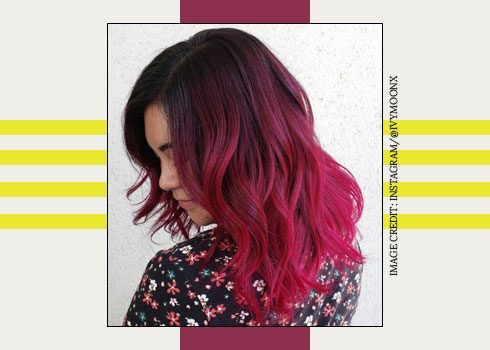 Magenta Red Hair Color