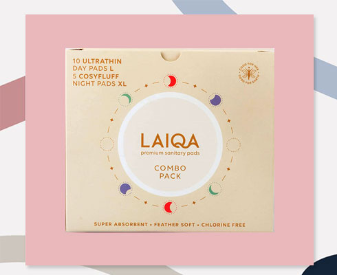 Best Sanitary Pads- LAIQA Combo Premium Sanitary Pads