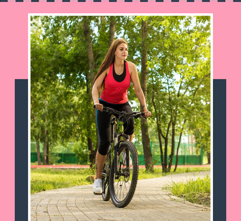 leg toning exercises - cycling