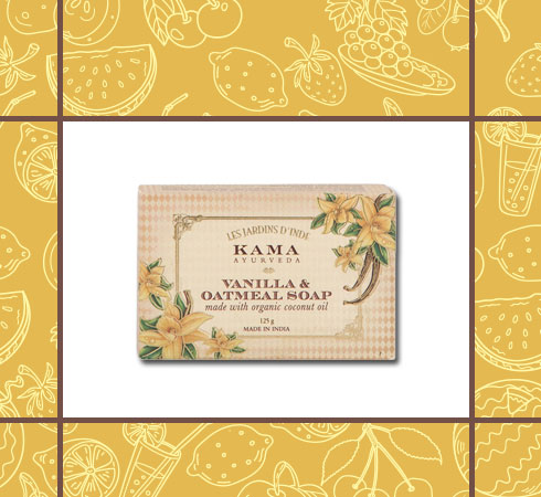 Best Soap for Face– Kama Ayurveda Vanilla & Oatmeal Soap