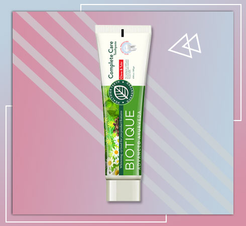 Sensitive Toothpaste– Biotique Clove & Tulsi Complete Care Toothpaste
