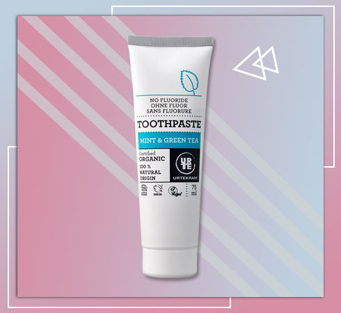 Best Toothpaste For Gums and Teeth – Urtekram Organic Mint & Green Tea Toothpaste