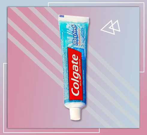Teeth Whitening Toothpaste–Colgate Toothpaste - Maxfresh Blue Peppermint Ice Ge