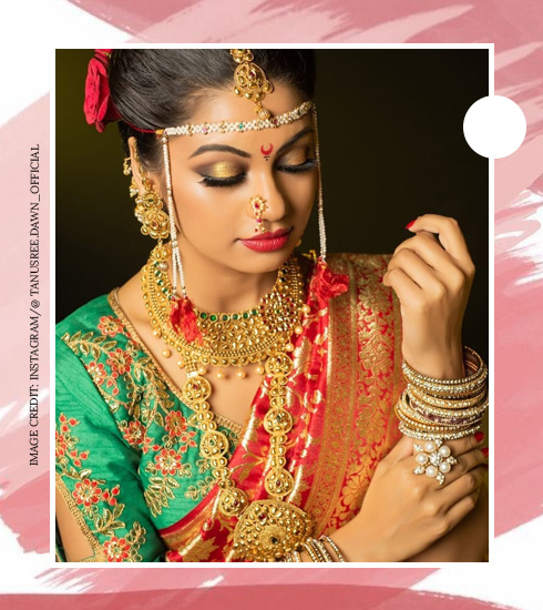 Maharashtrian bride look