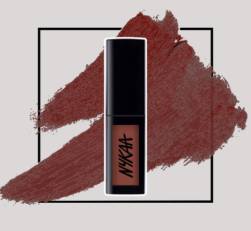 Brown Liquid Lipstick- Nykaa Matte To Last! Liquid Lipstick