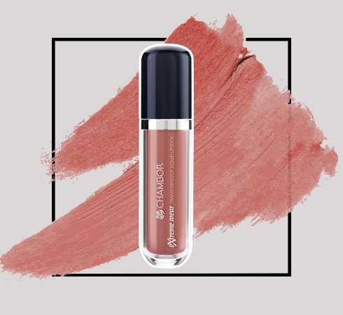 Nude Liquid Lipstick- Chambor Extreme Wear Transferproof Liquid Lipstick