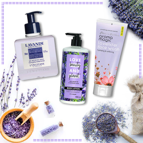 best natural skin care products - lavender