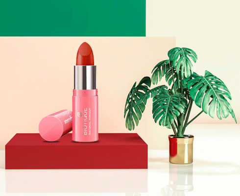 vegan lipstick brands- Biotique