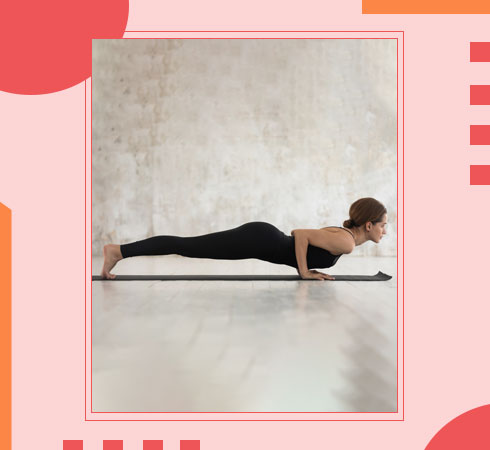 Surya Namaskar Step 5- Dandasana