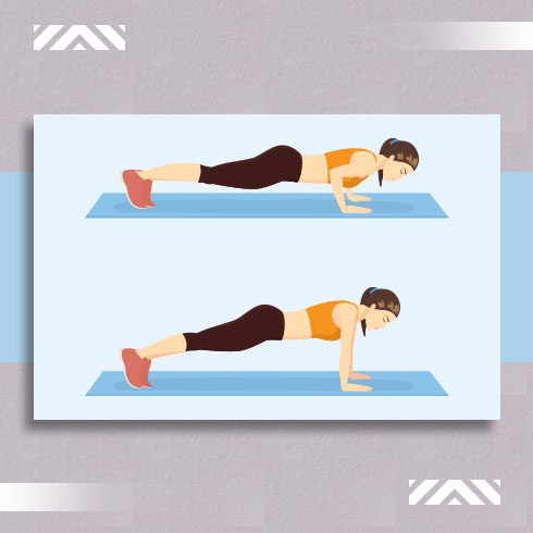 Push ups exercise