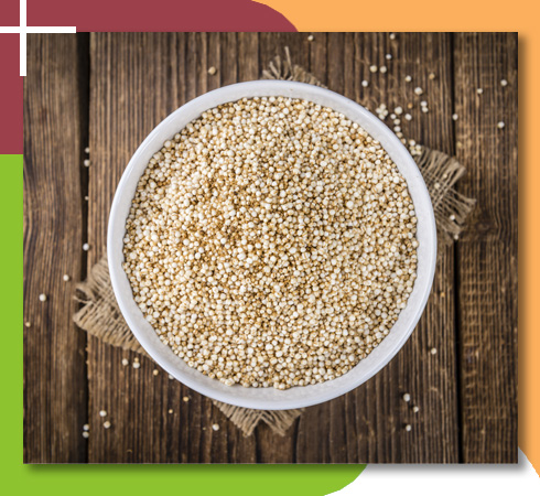highest protein grains- quinoa