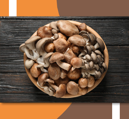 immunity booster food for adults- mushrooms