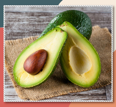 fruits rich in Vitamin E- avocado