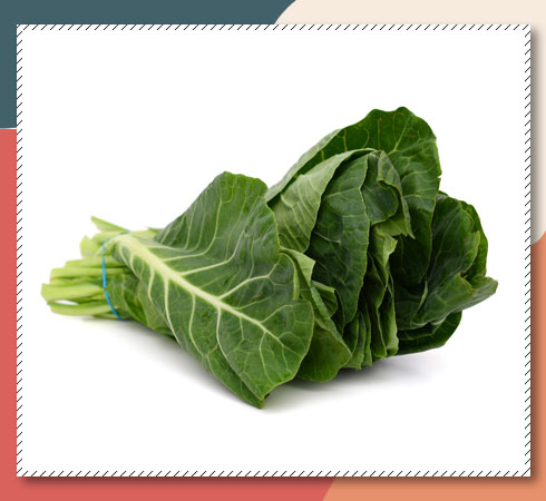 Vitamin E vegetables- collard greens