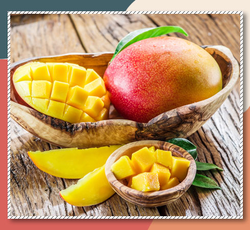 Vitamin A fruits - mango