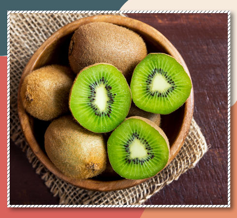 Vitamin E fruits- kiwi