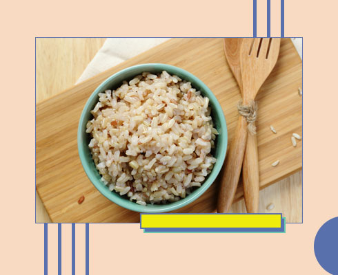 high fiber diet – brown rice