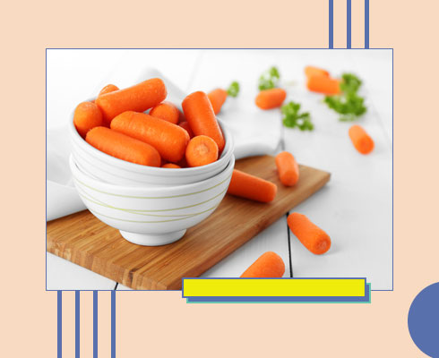 foods that contain fiber- carrots