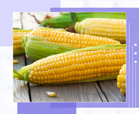 zinc in food - sweet corn