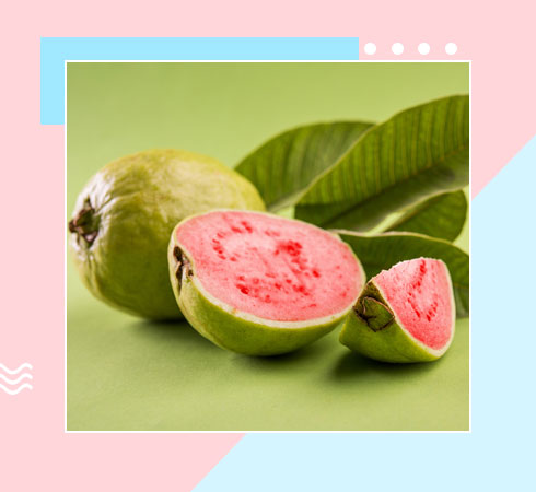 fruits rich in vitamin c- guava
