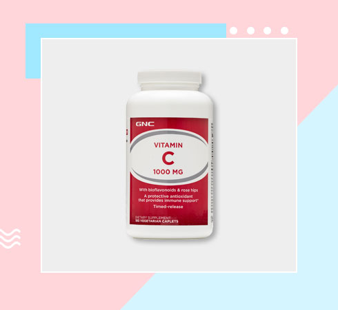 vitamin c supplement- GNC Vitamin C Caplets