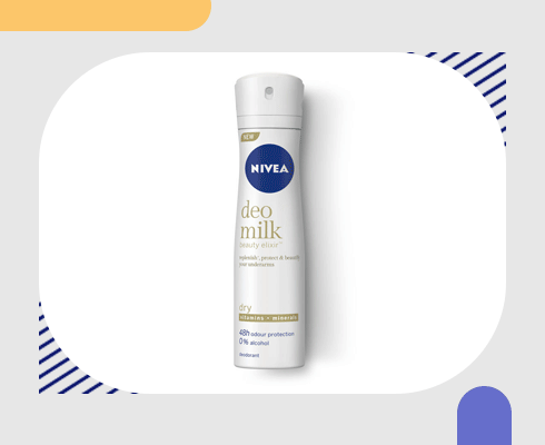 Nivea Deo Milk Beauty Elixir- For Dry Skin