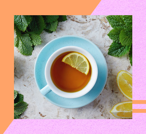 lemon herbal tea