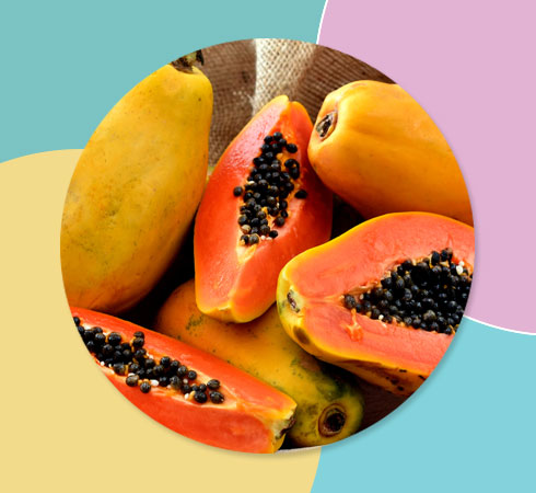 hyperpigmentation on face with papaya