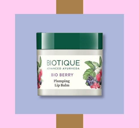 Best lip balm for dry lips – Biotique Bio Berry Plumping Lip Balm