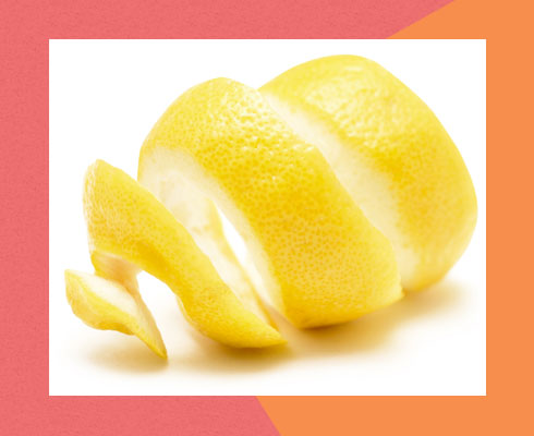 home remedies for dark spots- lemon peel