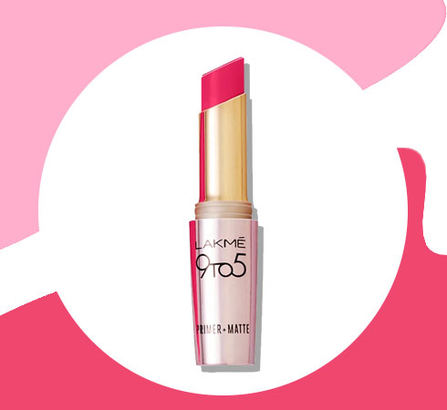 Best lipstick for dark skin – Lakme 9 to 5 – Pink Post