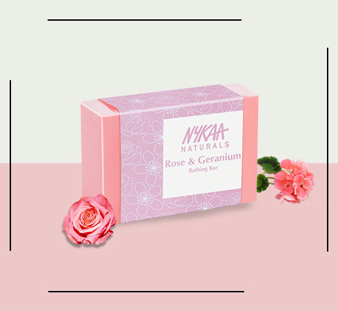 best bath soap – rose and geranium