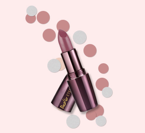 Dark Purple Lipstick