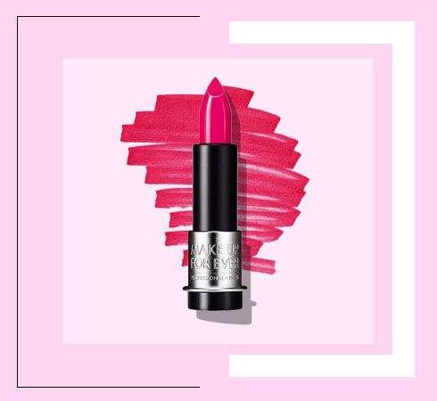 Neon Pink Lipstick