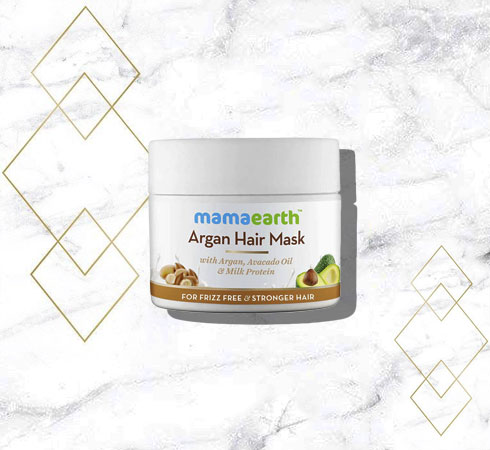 Best Products For Thinning Hair – Mamaearth Argan Hair Mask