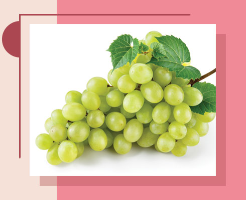 Fruits For Glowing Skin – Grapes