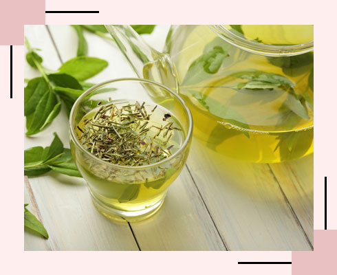 green tea for back acne scars and pimples