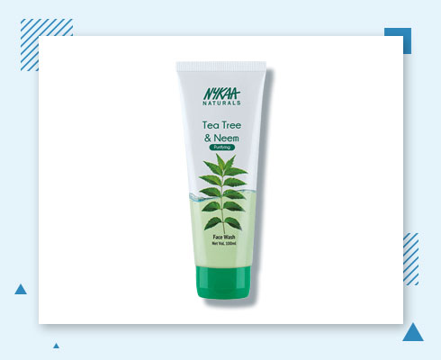 forehead acne treatment with Nykaa face wash