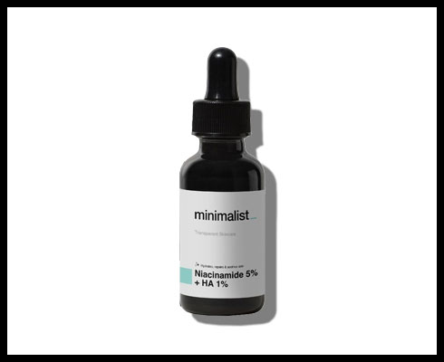minimalist niacinamide serum