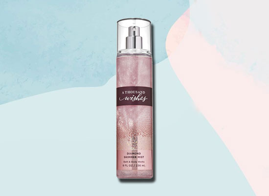 best body mist for women - Bath & Body Works A Thousand Wishes Diamond Shimmer Mist