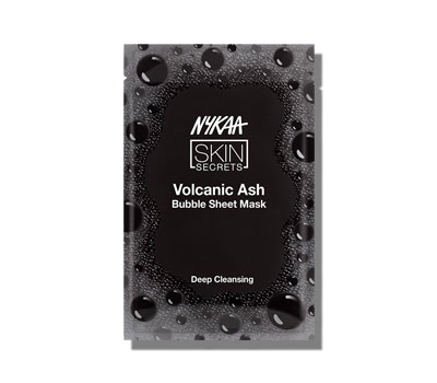 best beauty products - Nykaa Skin Secrets Volcanic Ash Bubble Mask