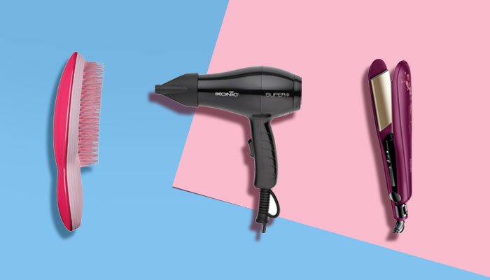 how to use hair straightener