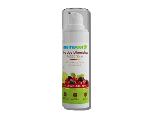 best daily use face cream - Mamaearth Bye Bye Blemishes Face Cream With Mulberry Extract & Vitamin C