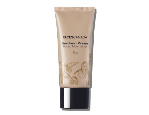 best moisturizer for glowing skin - Faces Canada Peaches N Cream Tinted Moisturizer