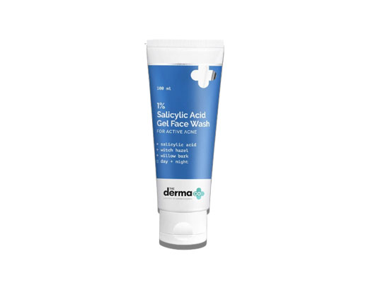 The Derma Co. 1% Salicylic Acid Face Wash For Active Acne 